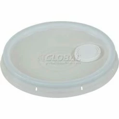 Vestil Tear-Tab Lid & Plastic Spout LID-54-PWST 3½, 5 & 6 Gal Open Head Pails