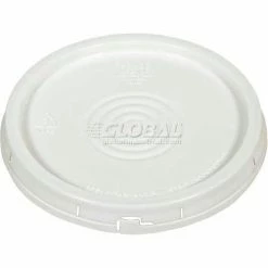 Vestil Tear-Tab Lid LID-54-PWT for 3½, 5 & 6 Gallon Open Head Pails - White