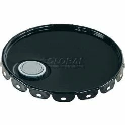 Vestil Spout-Top Lug Cover Lid LID-STL-S for 5 Gallon Open Head Steel Pails -Containers & Organizers Sales Store 987438 3