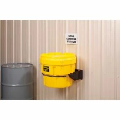 SpillTech® 20 Gallon OverPack Salvage Drum with Lid A20OVER - Yellow