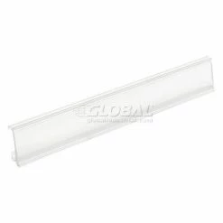 Aigner Nexel® ABM48C Clear Label Holder 48"W x 1-1/4"H