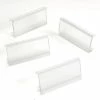 Nexel® ABM3C-25 Clear Label Holder 3"W x 1-1/4"H With Paper Insert (25 Pc)