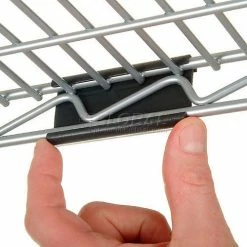 Nexel® 3" Black Label Holder (25pc) -Containers & Organizers Sales Store ABM3 06