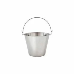 Alegacy UP1 - Utility Pail, Stainless Steel, Handle 10-1/4"H
