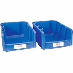 Aigner Bin Buddy BB-1754 Adhesive Label Holder (Top/Bottom Insert)1-3/4" x 4" for Bins - Pack of 25