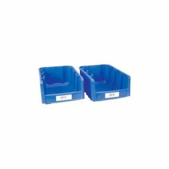 Aigner Bin Buddy BB-24 Adhesive Label Holder (Top/Bottom Insert) 2" x 4" for Bin, Pack of 25
