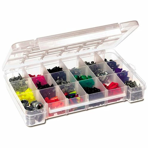 Akro-Mils Large Dividable Clear Storage Case 05905 - Pkg Qty 6 1 Akro-Mils Large Dividable Clear Storage Case 05905 - Pkg Qty 6