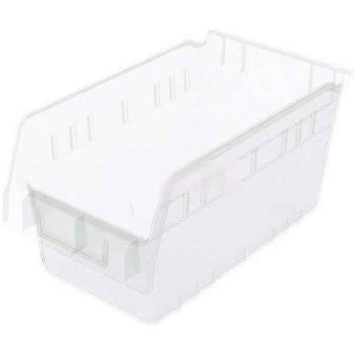 Akro-Mils ShelfMax® Plastic Nesting Storage Shelf Bin 30090 - 6-5/8"W x 11-5/8"D x 6"H Clear - Pkg Qty 10 1 Akro-Mils ShelfMax® Plastic Nesting Storage Shelf Bin 30090 - 6-5/8"W x 11-5/8"D x 6"H Clear - Pkg Qty 10
