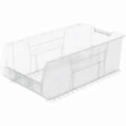 Akro-Mils® Super-Size AkroBin® Plastic Stacking Bin, 16-1/2"W x 29-7/8"D x 11"H, Clear
