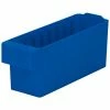 Akro-Mils Dividable Akrodrawer 31142 - 3-1/4"W x 11-5/8"D x 4-5/8"H, Blue - Pkg Qty 6