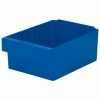 Akro-Mils Dividable Akrodrawer 31188 - 8-3/8W x 17-5/8"D x 4-5/8"H, Blue - Pkg Qty 4