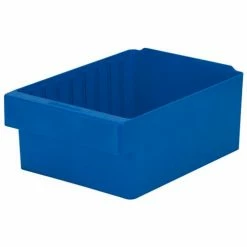 Akro-Mils Dividable Akrodrawer 31188 - 8-3/8W x 17-5/8"D x 4-5/8"H, Blue - Pkg Qty 4