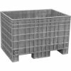 Buckhorn BF4229280051000 - 42x29x28 Agricultural Bulk Container-FDA Compliant Light Gray