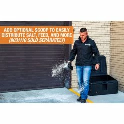 Buyers Products Buyer Products Poly Salt Storage Box 9031105 - 350 Lbs. Capacity 36"L x 24"W x 20"H, Black -Containers & Organizers Sales Store AMZ GalleryImg 9031105 1500x1000 Spreading Salt