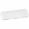 Araven 00241 - Drain Tray, HDPE, 1/2 Size, White - Pkg Qty 12
