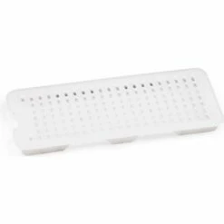 Araven 00241 - Drain Tray, HDPE, 1/2 Size, White - Pkg Qty 12