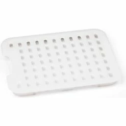 Araven 00242 - Drain Tray, HDPE, 1/3 Size, White - Pkg Qty 24