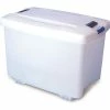 Araven 01890 - Food-Bac Transport Container W/Lid, HDPE, 95.1 Qt., W/ Wheels, White - Pkg Qty 4