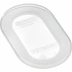 Araven 91811 - Lid, Airtight, Silicone, 1/9 Size, Transparent - Pkg Qty 10