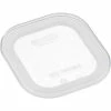Araven 91812 - Lid, Airtight, Silicone, 1/6 Size, Transparent - Pkg Qty 10