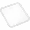 Araven 91815 - Lid, Airtight, Silicone, 1/2 Size, Transparent - Pkg Qty 6