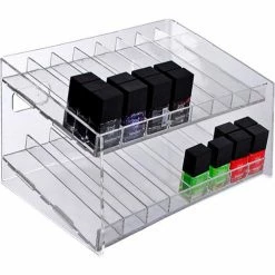 Global Approved 222682, 16 Compartment Cosmetic Display, 12"W x 7.5"H x 8"D, CLR, 1 Pc 7 Global Approved 222682, 16 Compartment Cosmetic Display, 12"W x 7.5"H x 8"D, CLR, 1 Pc -Containers & Organizers Sales Store AZA 222682