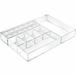 Global Approved 252714, Large Sectioned Cosmetic Organizer
