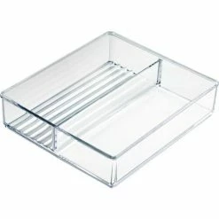 Global Approved 252716, Two Section Square Cosmetic Organizer