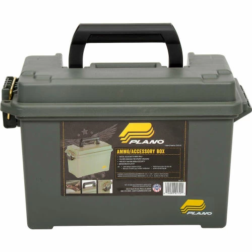 Plano Molding 1712-00 Ammo Can - 13-3/4"L x 7"W x 8-3/4"H, OD Green 6 Plano Molding 1712-00 Ammo Can - 13-3/4"L x 7"W x 8-3/4"H, OD Green - Image 6