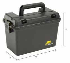 Plano Molding 1612-98 Field Box Large Without Tray/Gasket 15"L x 8"W x 10"H, Black 26 Plano Molding 1612-98 Field Box Large Without Tray/Gasket 15"L x 8"W x 10"H, Black -Containers & Organizers Sales Store B1634975IN dim