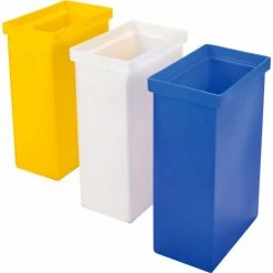 Winholt® 148PIB-Triple Ingredient Bin Cart, Aluminum Cart w/3 Polyethylene Bins -Containers & Organizers Sales Store B1646660 05
