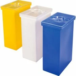 Winholt® 148PIB-Triple Ingredient Bin Cart, Aluminum Cart w/3 Polyethylene Bins -Containers & Organizers Sales Store B1646660 06