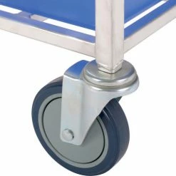 Winholt® 148PIB-Triple Ingredient Bin Cart, Aluminum Cart w/3 Polyethylene Bins -Containers & Organizers Sales Store B1646660 07