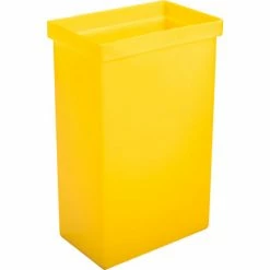 Winholt® 148BIN-YW, Ingredient Bin, Polyethylene, 14-5/8"L x 9-1/4"W x 23-1/4"H, Yellow