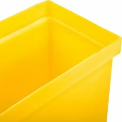 Winholt® 148BIN-YW, Ingredient Bin, Polyethylene, 14-5/8"L x 9-1/4"W x 23-1/4"H, Yellow -Containers & Organizers Sales Store B1646662 02