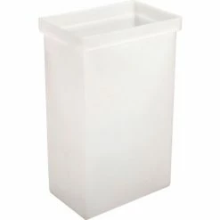 Winholt® 148BIN-WH, Ingredient Bin, Polyethylene, 14-5/8"L x 9-1/4"W x 23-1/4"H, White