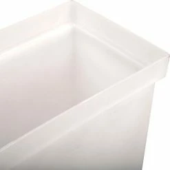 Winholt® 148BIN-WH, Ingredient Bin, Polyethylene, 14-5/8"L x 9-1/4"W x 23-1/4"H, White -Containers & Organizers Sales Store B1646663 02