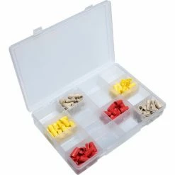 Durham Mfg. Durham Large Plastic Compartment Box LP16-CLEAR - 16 Compartments, 13-1/8x9x2-5/16 - Pkg Qty 5 -Containers & Organizers Sales Store B169941 04