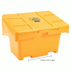 Global Industrial™ Lockable Outdoor Storage Container, 42"Lx29"Wx30"H, 11 Cu. Ft., Yellow -Containers & Organizers Sales Store B2050615IN 3wco