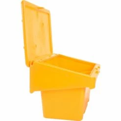 Global Industrial™ Lockable Outdoor Storage Container, 42"Lx29"Wx30"H, 11 Cu. Ft., Yellow -Containers & Organizers Sales Store B2050615 03