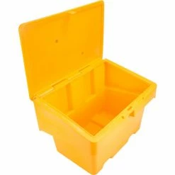 Global Industrial™ Lockable Outdoor Storage Container, 48"Lx33"Wx34"H, 18.5 Cu. Ft., Yellow -Containers & Organizers Sales Store B2050616 02