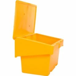 Global Industrial™ Lockable Outdoor Storage Container, 48"Lx33"Wx34"H, 18.5 Cu. Ft., Yellow -Containers & Organizers Sales Store B2050616 03