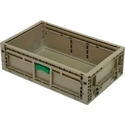 Monoflo Folding Transport Container KD2415-07 23-15/16"L x 15"W x 7-7/16"H Gray