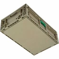 Monoflo Folding Transport Container KD2415-07 23-15/16"L x 15"W x 7-7/16"H Gray -Containers & Organizers Sales Store B2102318 06