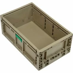 Monoflo Folding Transport Container KD2415-09 23-15/16"L x 15"W x 9-1/2"H Gray -Containers & Organizers Sales Store B2102319 05