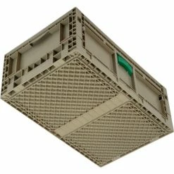 Monoflo Folding Transport Container KD2415-09 23-15/16"L x 15"W x 9-1/2"H Gray -Containers & Organizers Sales Store B2102319 06