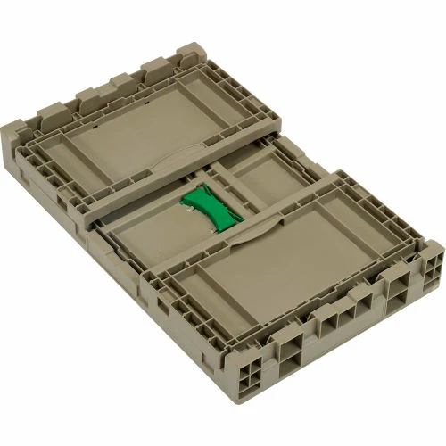 Monoflo Folding Transport Container KD2415-11 23-15/16"L x 15"W x 10-15/16"H Gray 2 Monoflo Folding Transport Container KD2415-11 23-15/16"L x 15"W x 10-15/16"H Gray - Image 2