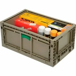 Monoflo Folding Transport Container KD2415-11 23-15/16"L x 15"W x 10-15/16"H Gray 17 Monoflo Folding Transport Container KD2415-11 23-15/16"L x 15"W x 10-15/16"H Gray -Containers & Organizers Sales Store B2102320 04