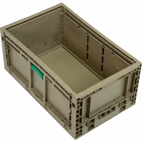 Monoflo Folding Transport Container KD2415-11 23-15/16"L x 15"W x 10-15/16"H Gray 6 Monoflo Folding Transport Container KD2415-11 23-15/16"L x 15"W x 10-15/16"H Gray - Image 6