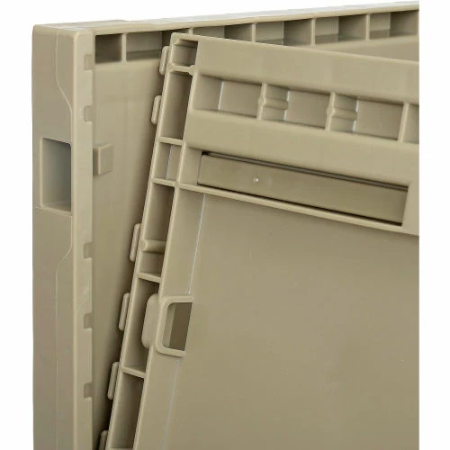 Monoflo Folding Transport Container KD2415-11 23-15/16"L x 15"W x 10-15/16"H Gray 10 Monoflo Folding Transport Container KD2415-11 23-15/16"L x 15"W x 10-15/16"H Gray - Image 10